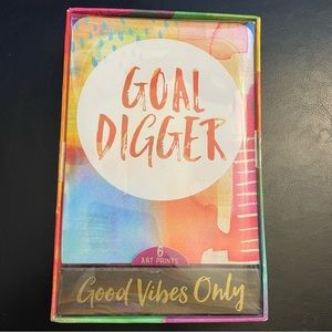 🆕 Studio Oh Good Vibes desktop art prints with stand